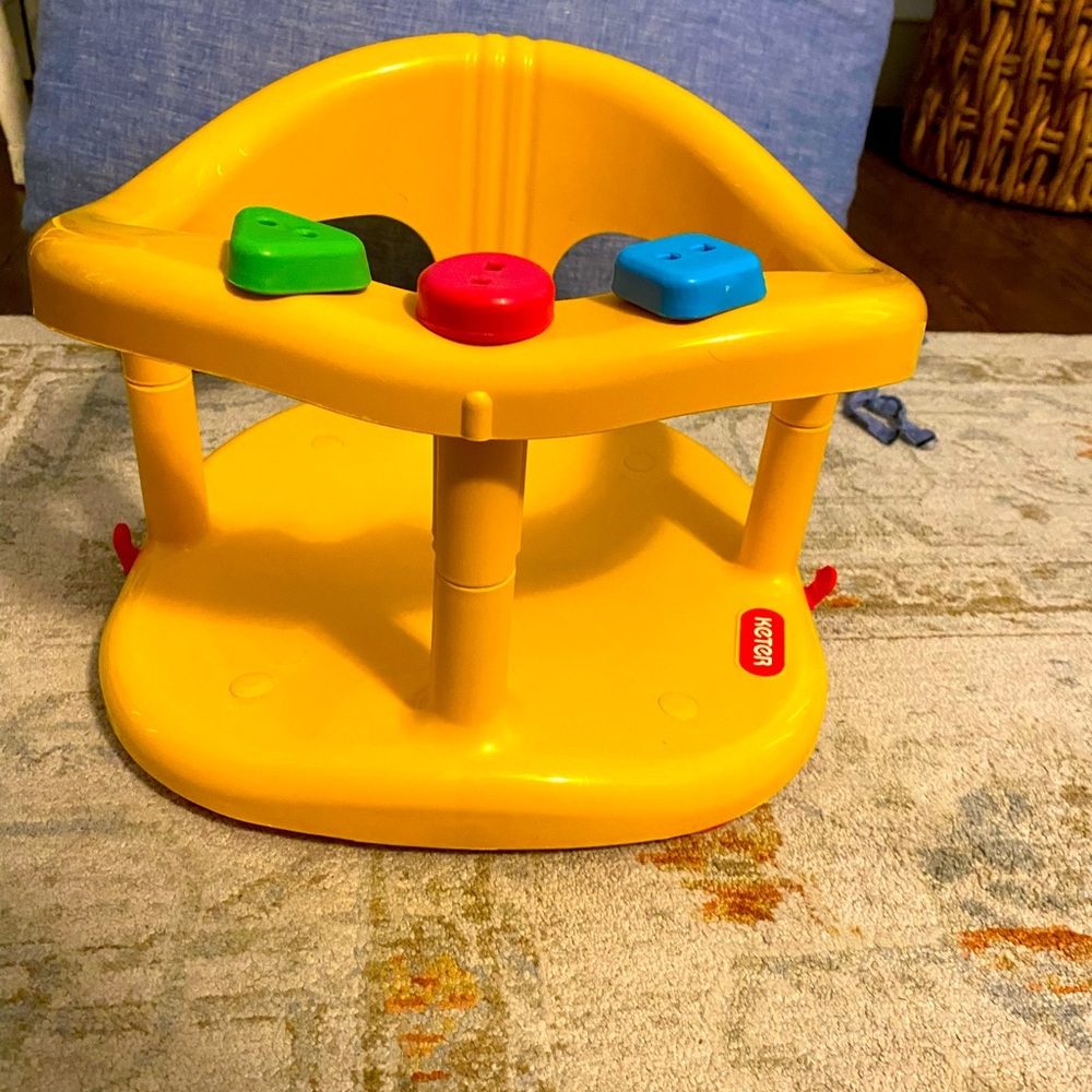 Toddler bath seat